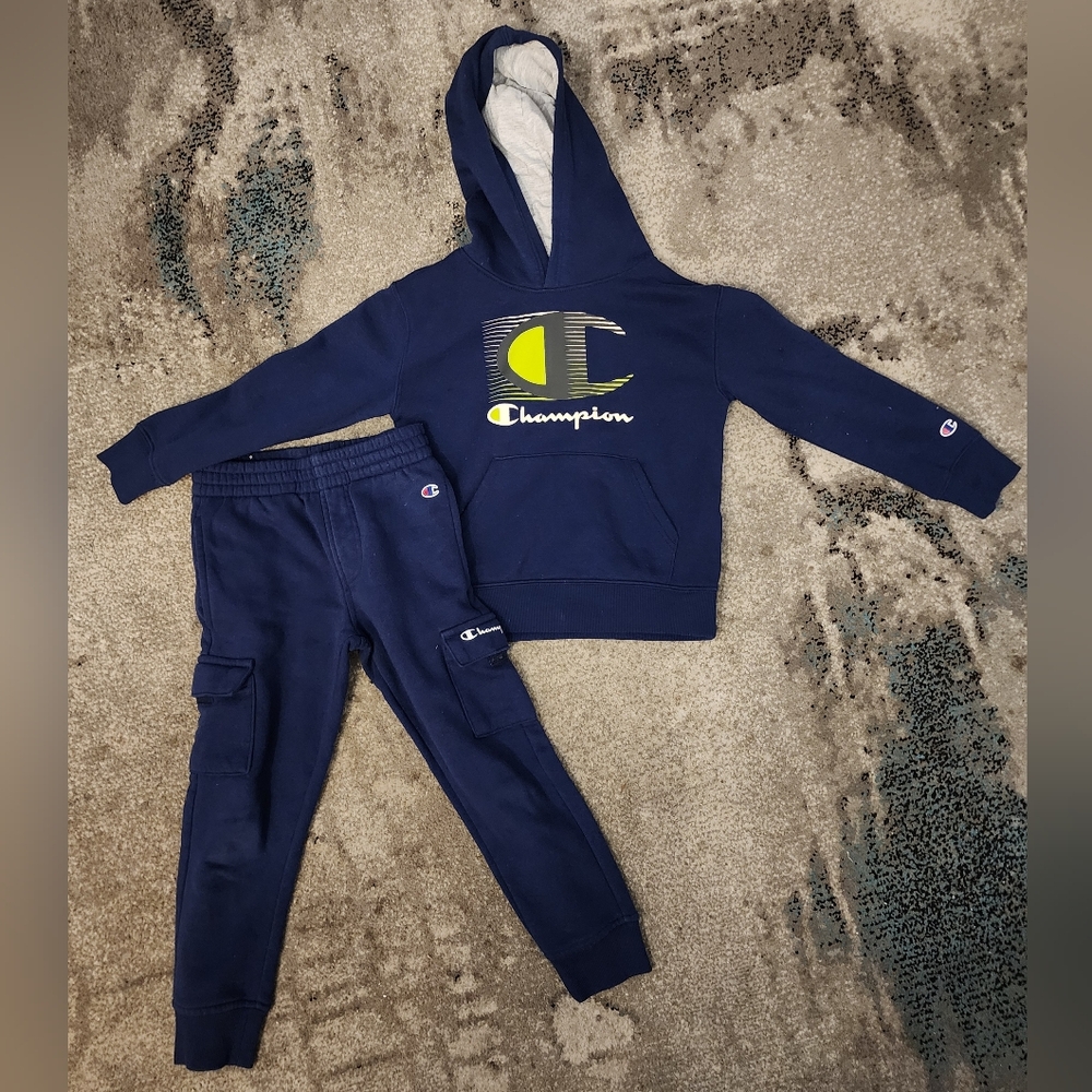 Champion 5T Hoodie and Joggers Set
